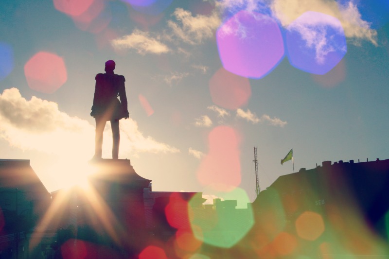 kaupungilla senaatintori valo